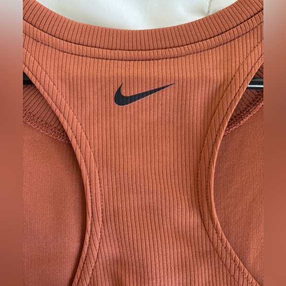 Nike Ribbed Copper Racerback Tank Top - Picture 3 of 4